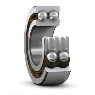 SKF Double Row Deep Groove Ball Bearing 35 mm ID, 80 mm OD, 31 mm Width, Non-Metallic Cage, 4307 ATN9