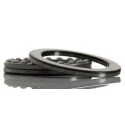 SKF Thrust Ball Bearing 80 mm ID, 105 mm OD, 19 mm Race Width, Sheet Metal Cage, Steel Balls, Model 51116