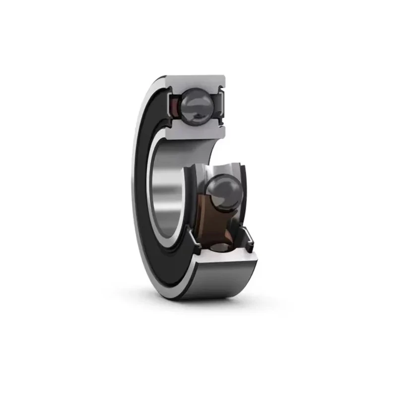 SKF 1 Row Deep Groove Ball Bearing 15 mm ID, 32 mm OD, 9 mm Width, Non-Metallic Cage, Steel Balls Sealed 6002-2RSLTN9/HC5C3WT