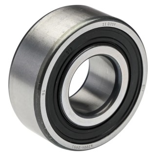 SKF Single Row Deep Groove Ball Bearing 20 mm ID, 47 mm OD, 18 mm Width, Sealed 62204-2RS1