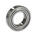 SKF Single Row Deep Groove Ball Bearing 30 mm ID, 55 mm OD, 13 mm Width, Steel Ball, Sheet Metal Cage 6006-Z