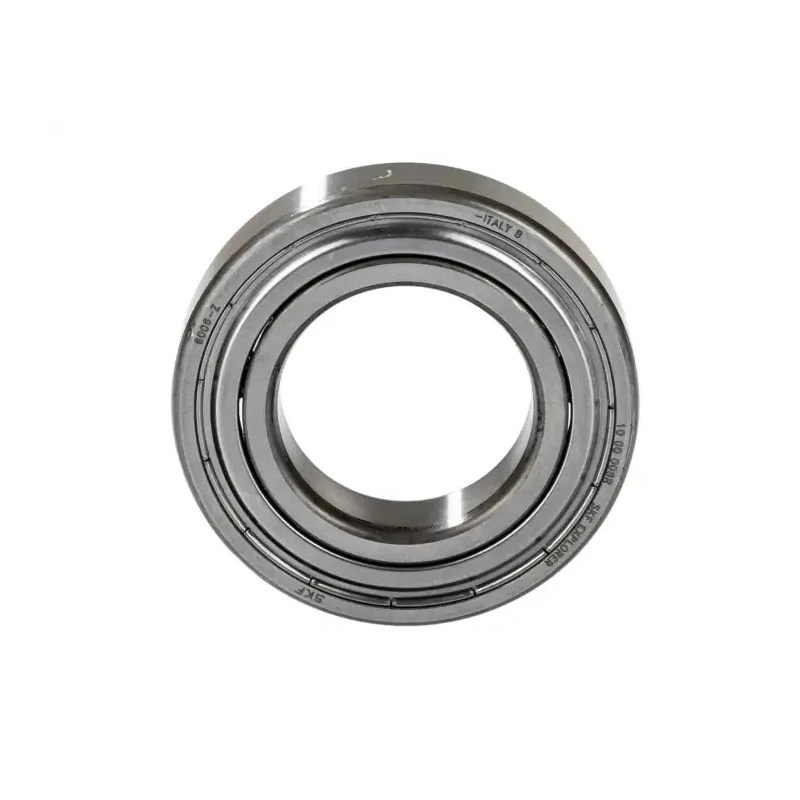 SKF Single Row Deep Groove Ball Bearing 30 mm ID, 55 mm OD, 13 mm Width, Steel Ball, Sheet Metal Cage 6006-Z
