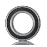 SKF Single Row Deep Groove Ball Bearing 50 mm Inside Diameter, 90 mm Outside Diameter, 23 mm Width, Sealed Cage 62210-2RS1