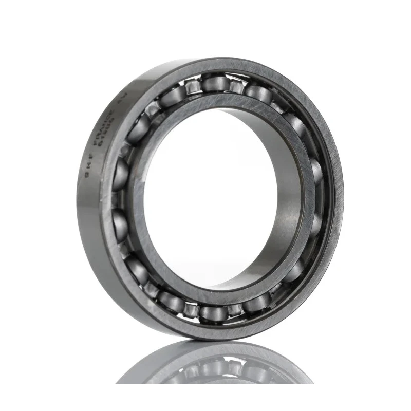 SKF Single Row Deep Groove Ball Bearing 30 mm Inside Diameter, 47 mm Outside Diameter, 9 mm Race Width, Sheet Metal 61906