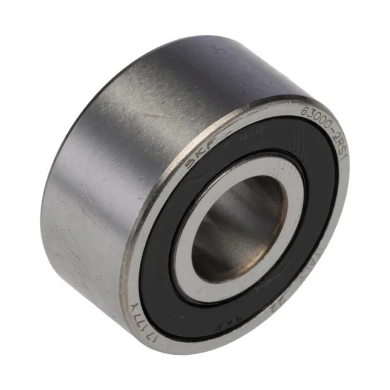 SKF 1 Row Deep Groove Ball Bearing Sealed 10 mm Inside Diameter 26 mm Outside Diameter 12 mm Width 63000-2RS1