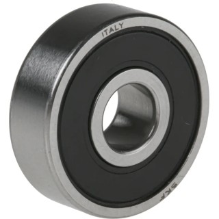 SKF Single Row Deep Groove Ball Bearing 17 mm ID, 35 mm OD, 14 mm Width, Sealed Steel Cage 63003-2RS1
