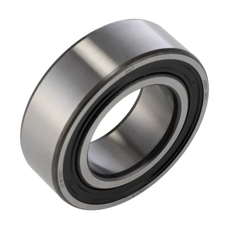 SKF 1 Row Deep Groove Ball Bearing 35 mm ID, 62 mm OD, 20 mm Width, Steel Ball, Sheet Metal Cage, Sealed End Type 63007-2RS1