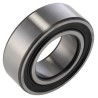 SKF 1 Row Deep Groove Ball Bearing 35 mm ID, 62 mm OD, 20 mm Width, Steel Ball, Sheet Metal Cage, Sealed End Type 63007-2RS1