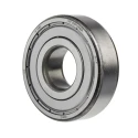 SKF Single Row Deep Groove Ball Bearing 20 mm ID, 52 mm OD, 15 mm Width, Shielded Cage Sheet Metal 6304-Z