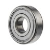SKF Single Row Deep Groove Ball Bearing 20 mm ID, 52 mm OD, 15 mm Width, Shielded Cage Sheet Metal 6304-Z