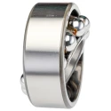 SKF Self-Aligning Ball Bearing 40 mm Inside Diameter 90 mm Outside Diameter 33 mm Race Width Non-Metallic Cage 2308 EKTN9/C3