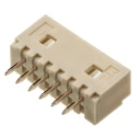 Molex PicoBlade Series Straight Through Hole PCB Header, 6 Contacts, 1 Row, 1.25 mm Pitch, Shrouded 53047-0610