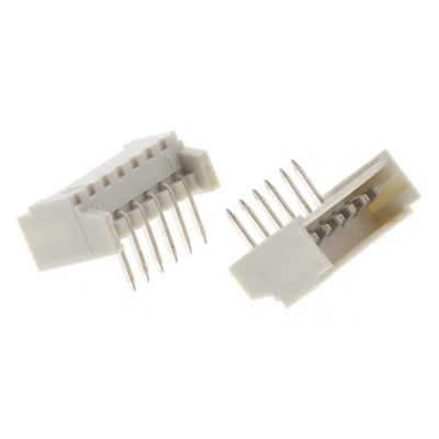 Molex PicoBlade Series Right Angle Through Hole PCB Header 6 Contact 1.25 mm Pitch Shrouded 53048-0610