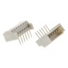 Molex PicoBlade Series Right Angle Through Hole PCB Header 6 Contact 1.25 mm Pitch Shrouded 53048-0610