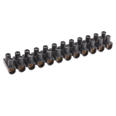 Legrand Terminal Strip 12-Way 25mm² Wire 101A Screw 0 342 19