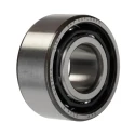 SKF Angular Contact Ball Bearing 20 mm ID 47 mm OD 20.6 mm Race Width 2 Row Sheet Metal Cage 3204 A
