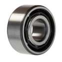 SKF Angular Contact Ball Bearing 20 mm ID 47 mm OD 20.6 mm Race Width 2 Row Sheet Metal Cage 3204 A