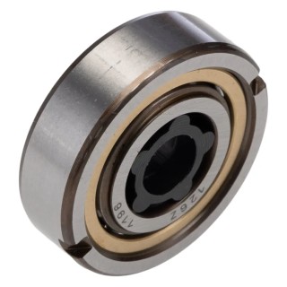 SKF QJ 203 N2MA/C2L Single Row Four Point Contact Ball Bearing 17 mm ID, 40 mm OD, 12 mm Race Width Austria