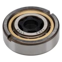 SKF QJ 203 N2MA/C2L Single Row Four Point Contact Ball Bearing 17 mm ID, 40 mm OD, 12 mm Race Width Austria