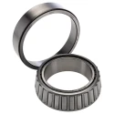 SKF Tapered Roller Bearing 85 mm ID, 130 mm OD, Shielded, Sheet Metal Cage 33017