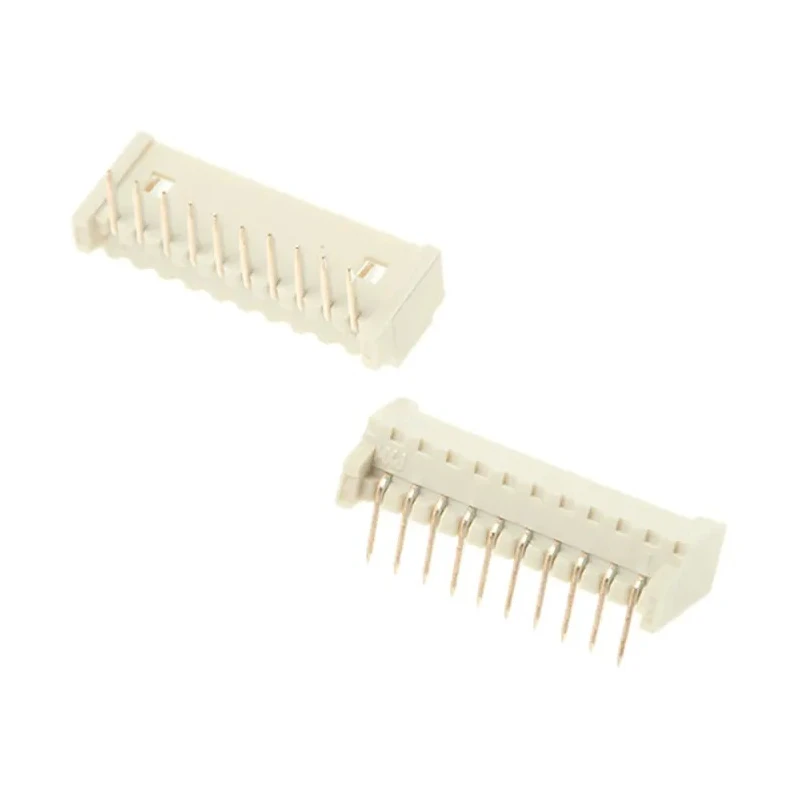 Molex PicoBlade Series Right Angle Through-Hole PCB Header 10 Contacts 1.25mm Pitch Nylon Housing Shrouded 53048-1010