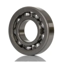 SKF Single Row Deep Groove Ball Bearing 31.75 mm ID, 69.85 mm OD, 17.462 mm Race Width, Sheet Metal Cage, Steel Balls RLS 10