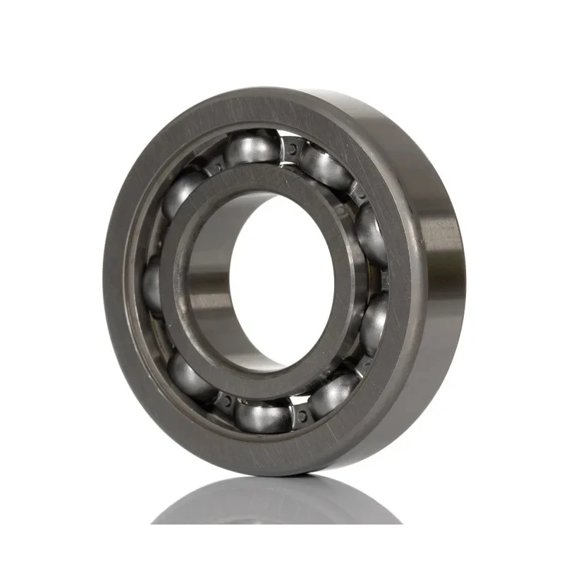 SKF Single Row Deep Groove Ball Bearing 31.75 mm ID, 69.85 mm OD, 17.462 mm Race Width, Sheet Metal Cage, Steel Balls RLS 10