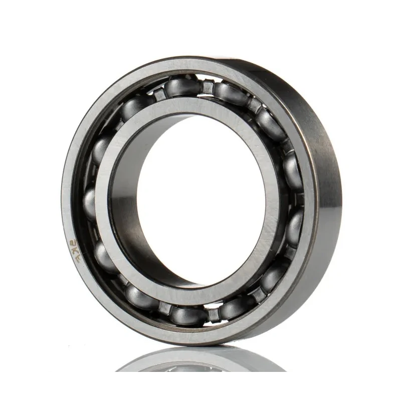 SKF Single Row Deep Groove Ball Bearing 38.1 mm ID, 82.55 mm OD, 19.05 mm Width, Sheet Metal Cage RLS 12