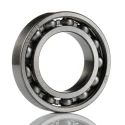 SKF Single Row Deep Groove Ball Bearing 38.1 mm ID, 82.55 mm OD, 19.05 mm Width, Sheet Metal Cage RLS 12