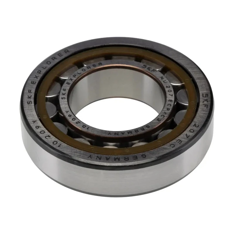 SKF Cylindrical Roller Bearing 35 mm Inside Diameter 72 mm Outside Diameter 17 mm Race Width Shielded NU 207 ECP/C3