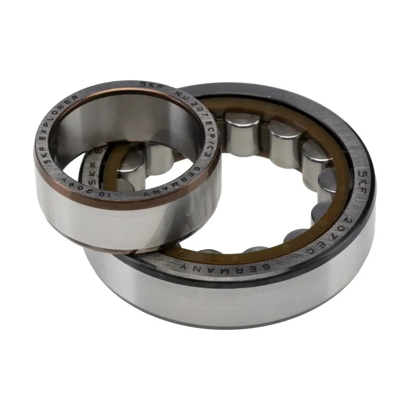 SKF Cylindrical Roller Bearing 35 mm Inside Diameter 72 mm Outside Diameter 17 mm Race Width Shielded NU 207 ECP/C3