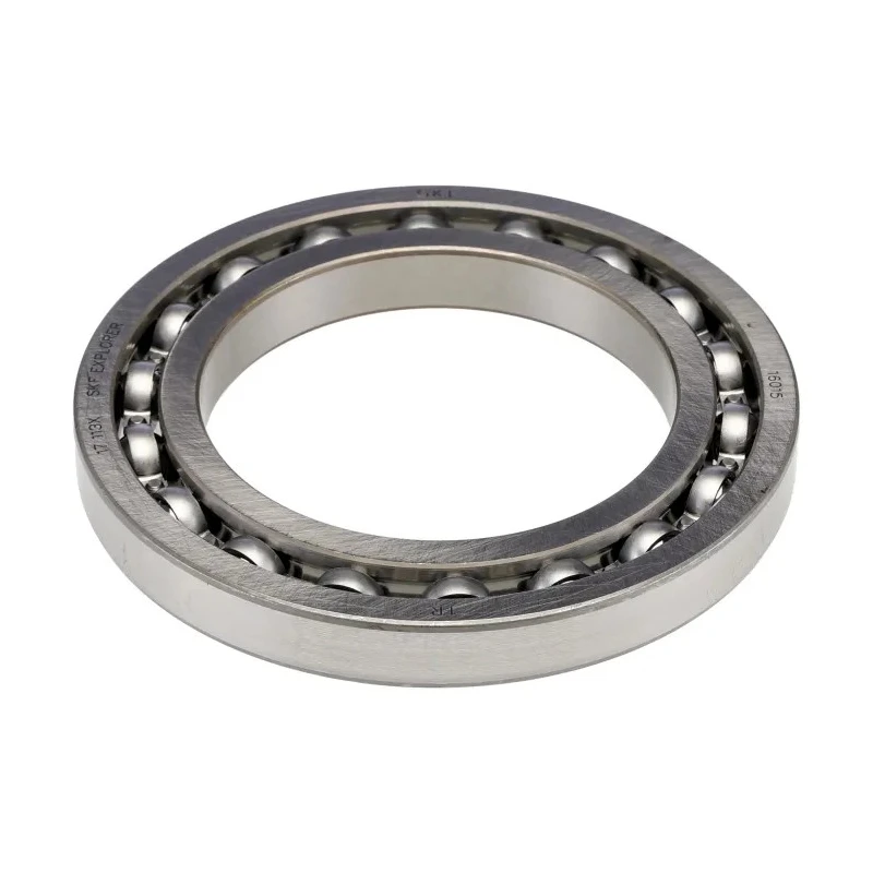 SKF Single Row Deep Groove Ball Bearing 75 mm ID, 115 mm OD, 13 mm Race Width, Sheet Metal Cage Steel Balls 16015
