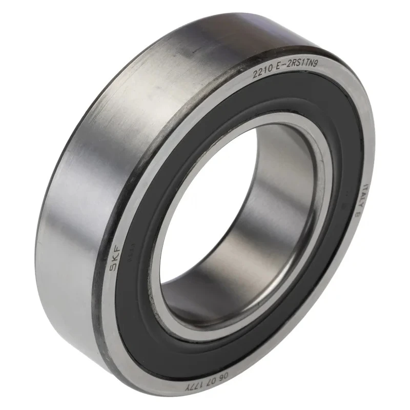 SKF Ball Bearing 50 mm Inside Diameter 90 mm Outside Diameter 23 mm Race Width Non-Metallic Cage Stainless 2210 E-2RS1TN9
