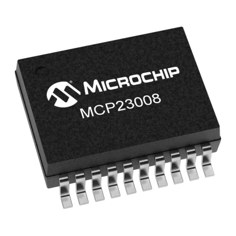 Microchip 8-Channel I/O Expander, SSOP 20, 1.8V-5.5V Supply, 1.7MHz Clock, MCP23008T-E/SS