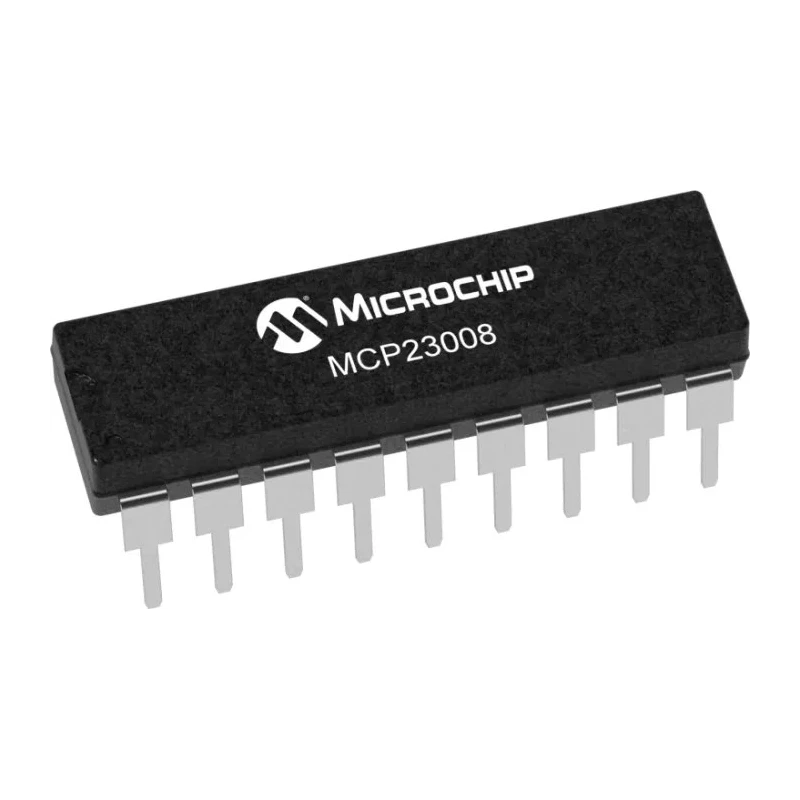 Microchip 8-Channel I/O Expander, SSOP 20, 1.8V-5.5V Supply, 1.7MHz Clock, MCP23008T-E/SS