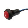 RS PRO Illuminated Push Button Switch Momentary Panel Mount 13.6 mm Cutout SPST Red LED IP67 36V DC 50V AC 209-9057
