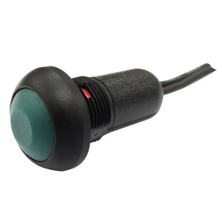 RS PRO Push Button Switch, Momentary, Panel Mount, 13.6 mm Cutout, SPST Contact, Red LED, IP67, 36 V dc 50 V ac 209-9060