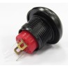 RS PRO Illuminated Push Button Switch, Momentary, Panel Mount, 13.6 mm Cutout, SPST, Red LED, IP67, 36 V dc 250 V ac 209-9109