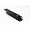 Betaduct 1000 Black Open Slot Cable Trunking W100mm x D100mm x L2m Polyvinyl Chloride W100mm