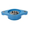 SKF Stainless Steel 2 Hole Bearing Unit 30 mm ID, 157mm Length, Closed End, F2BC 30M-TPSS
