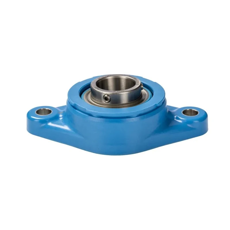SKF Stainless Steel 2 Hole Bearing Unit 30 mm ID, 157mm Length, Closed End, F2BC 30M-TPSS