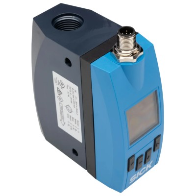 SICK Gas Flow Meter for Compressed Air Stainless Steel Housing 5.3 L/min Min 1590 L/min Max FTMG-ISD15AXO