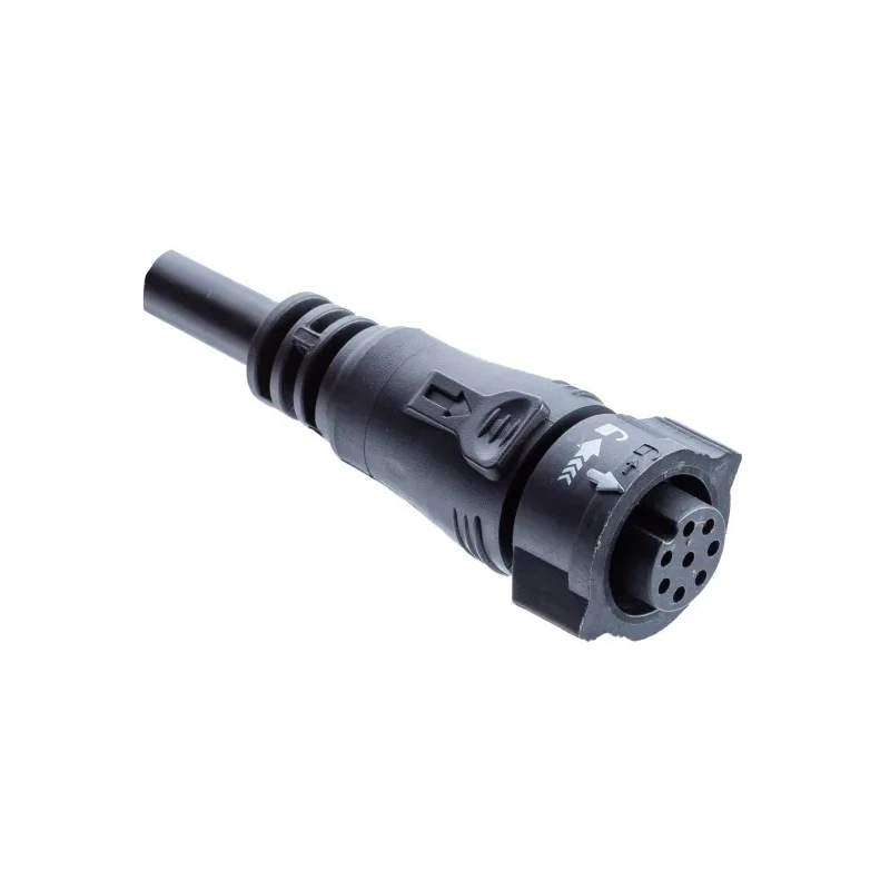 Amphenol Industrial Sensor Actuator Cable Female 4 Way X Lock B Size 1m 300V BB-04AFFM-QL8D01