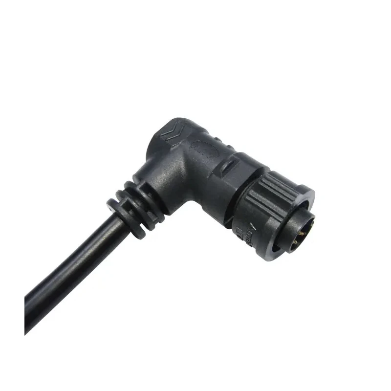 Amphenol Industrial Male 6 Way X Lock B Size Sensor Actuator Cable 300V AC 1m BBD-06AFMM-QR8F01