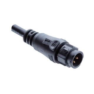 Amphenol Industrial Male 5 Way X Lock B Size to Unterminated Free End Sensor Actuator Cable, 1 m BD-05AMMM-QL8D01