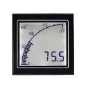 Trumeter Analogue Panel Ammeter 500 mA DC, 68 mm x 68 mm, 0.1% Accuracy APM-MICRO-ANO