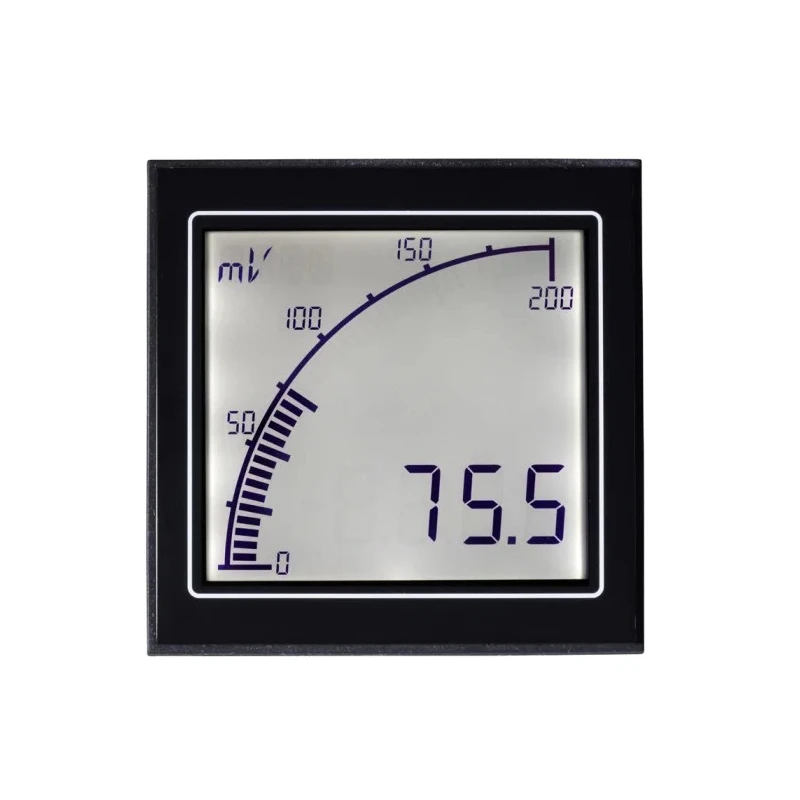 Trumeter Analogue Panel Ammeter 500 mA DC, 68 mm x 68 mm, 0.1% Accuracy APM-MICRO-ANO
