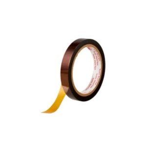 3M Polyimide Film Tape 5413 Heat Resistant Electrical Tape 12.7mm x 33m Amber Silicone Adhesive 5413 12x33