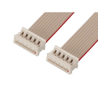 Molex Picoflex Series Ribbon Ribbon Cable 80 mm Length 10 Contacts Picoflex IDC to Picoflex IDC 92315-1008