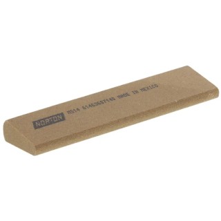 Norton Medium Round Edge Aluminium Oxide Sharpening Stone 102mm x 25mm x 11mm 61463687140